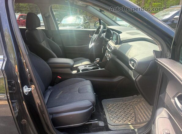 5NMS2CAD6KH085144 2019 HYUNDAI SANTA Black Vista trasera
