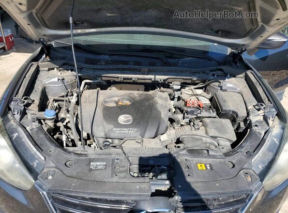 JM3KE2BY6G0832131 2016 MAZDA CX-5 Gray Widok komory silnika
