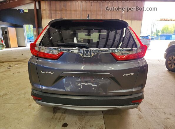 7FARW2H54JE003637 2018 HONDA CR-V Gray Vista interior delantera