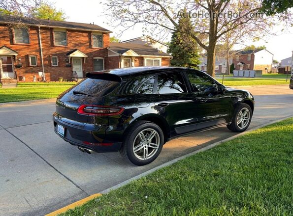 WP1AB2A50GLB55921 2016 PORSCHE MACAN Black წინა ხედი