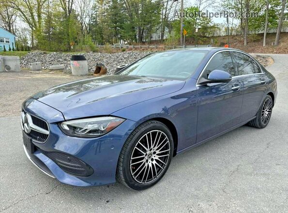 W1KAF4GB0RR170763 2024 MERCEDES-BENZ C Blue Tył lewy