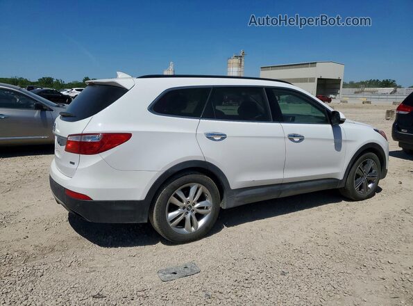 KM8SR4HF8GU134400 2016 HYUNDAI SANTA FE White 