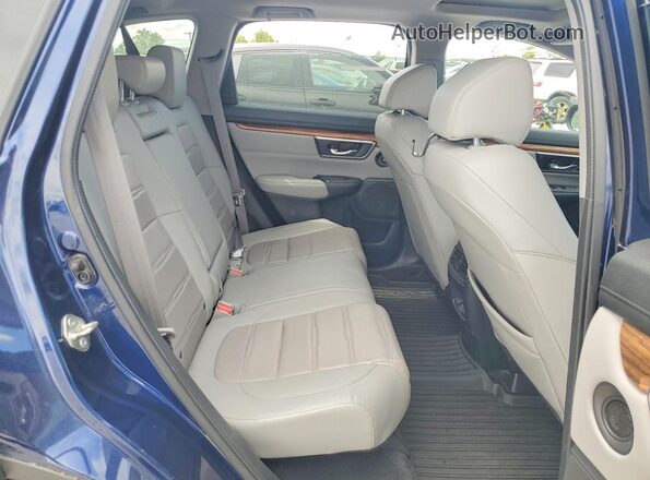 5J6RW2H81KA000995 2019 HONDA CR-V Синий Вид подкапотного пространства