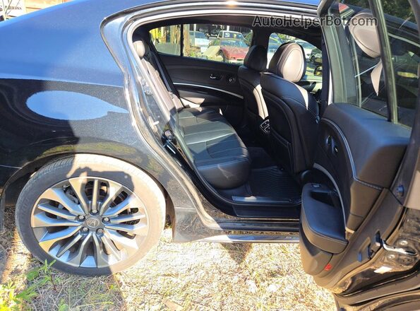 JH4KC1F55JC000504 2018 ACURA RLX Black Front interior view