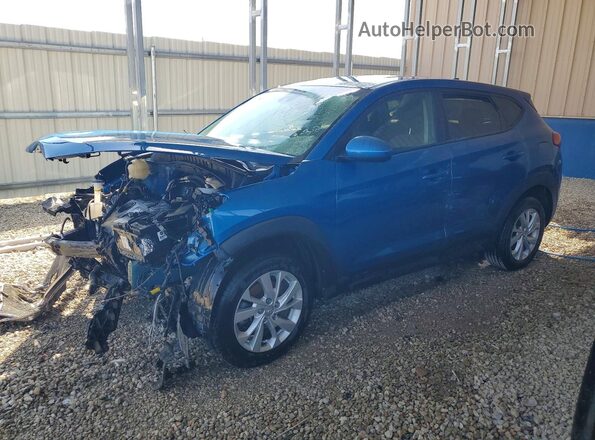 KM8J23A43LU181640 2020 HYUNDAI TUCSON Синий 
