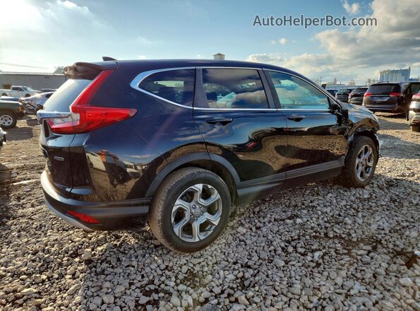 5J6RW2H5XHL044450 2017 HONDA CR-V Black Передня права чверть