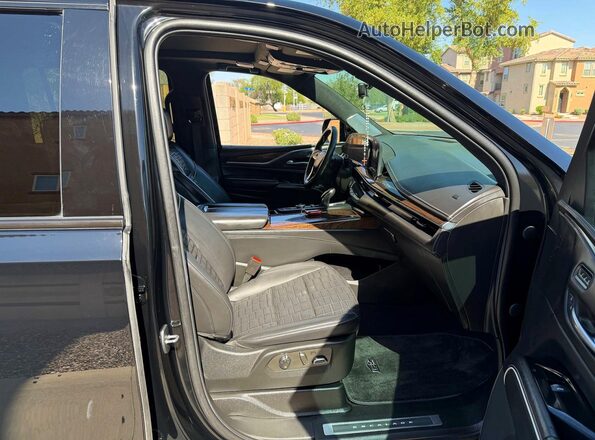 1GYS4RKL0MR402945 2021 CADILLAC ESCALADE Черный Вид сзади