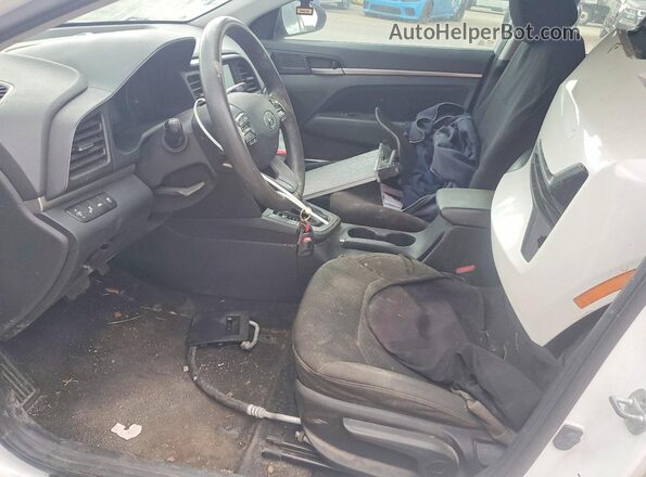 5NPD84LF3KH436641 2019 HYUNDAI ELANTRA White 