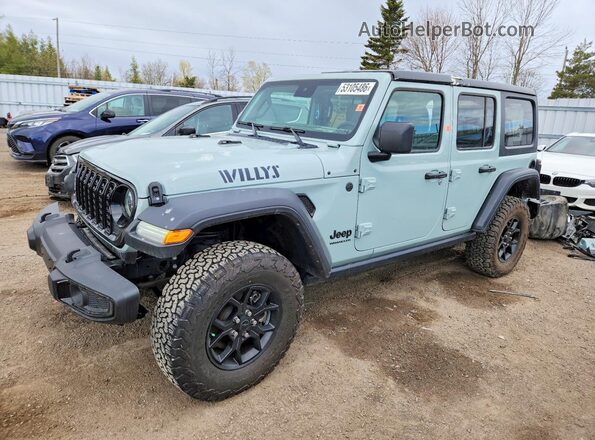 1C4PJXDN2RW159994 2024 JEEP WRANGLER Gray Հետևի ձախ