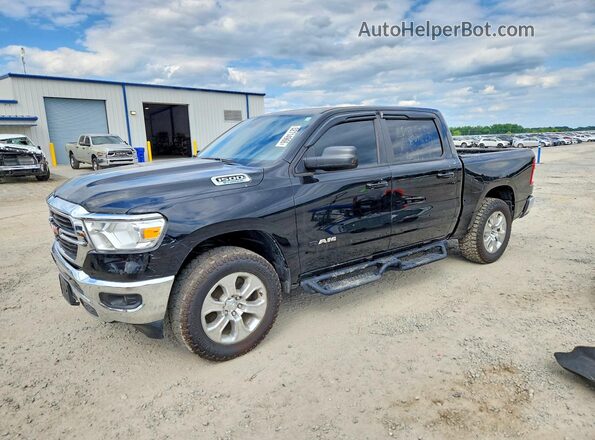1C6RRFFGXMN605759 2021 RAM 1500 Black Trasero izquierdo