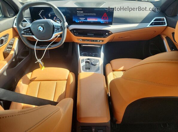 3MW89CW00T8F92105 2026 BMW 3 SERIES Черный Вид щитка приборов