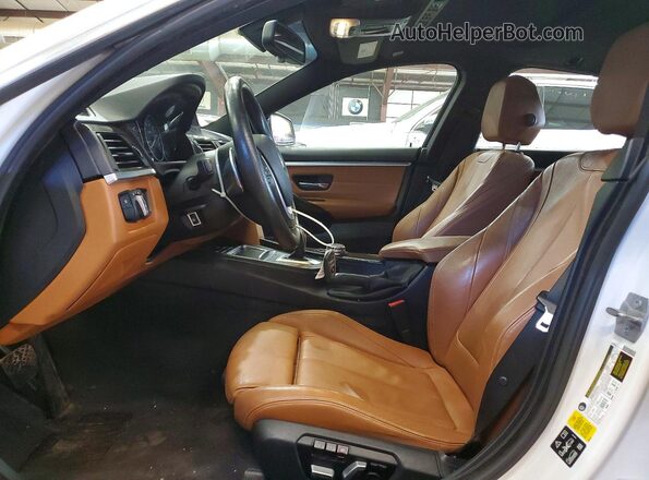 WBA4C9C51GG136141 2016 BMW 4 SERIES White Вид панелі приладів