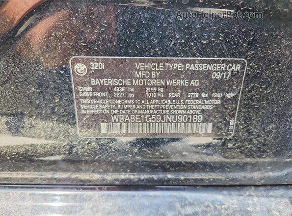 WBA8E1G59JNU90189 2018 BMW 7 SERIES Black 