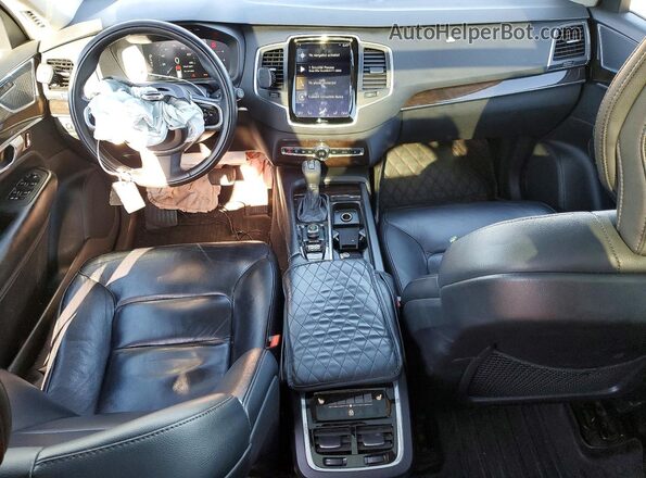 YV4102PK4K1494025 2019 VOLVO XC90 Black Vista del cuadro de instrumentos