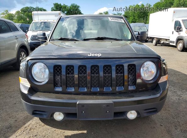 1C4NJPBA1GD807745 2016 JEEP PATRIOT Black უკანა ხედი