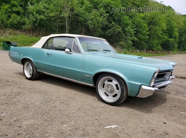 237675P223318 1965 PONTIAC GTO Blue Առջևի աջ