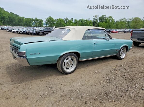 237675P223318 1965 PONTIAC GTO Blue Հետևի աջ