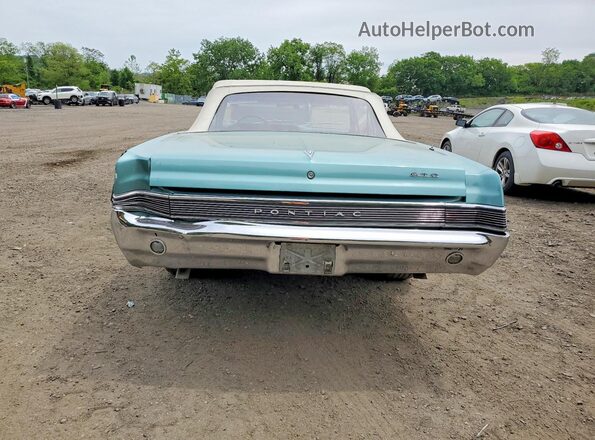 237675P223318 1965 PONTIAC GTO Blue Հետևի տեսք