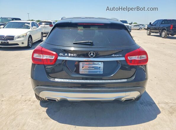 WDCTG4GB8GJ203207 2016 MERCEDES-BENZ GLA Черный Вид салона спереди