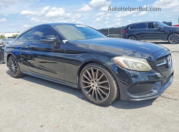 WDDWJ6EB8HF523463 2017 MERCEDES-BENZ C Black 