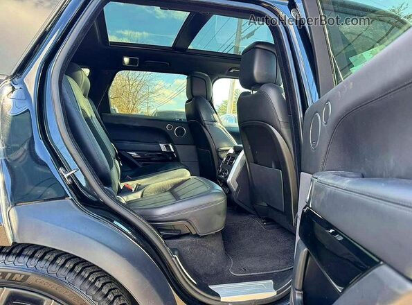 SALWS2SU1KA866425 2019 LAND ROVER RANGE Black Front interior view