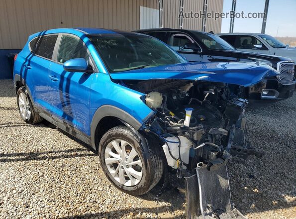 KM8J23A43LU181640 2020 HYUNDAI TUCSON Синий 