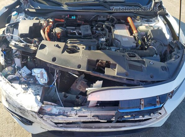19XZE4F16KE020991 2019 HONDA INSIGHT White Вид підкапотного простору