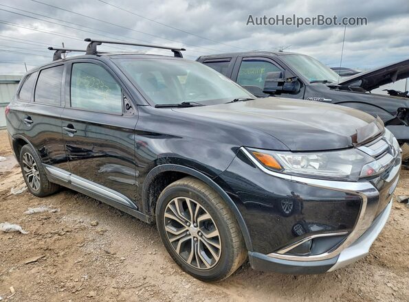 JA4AD3A36HZ010956 2017 MITSUBISHI OUTLANDER Black Vista frontal