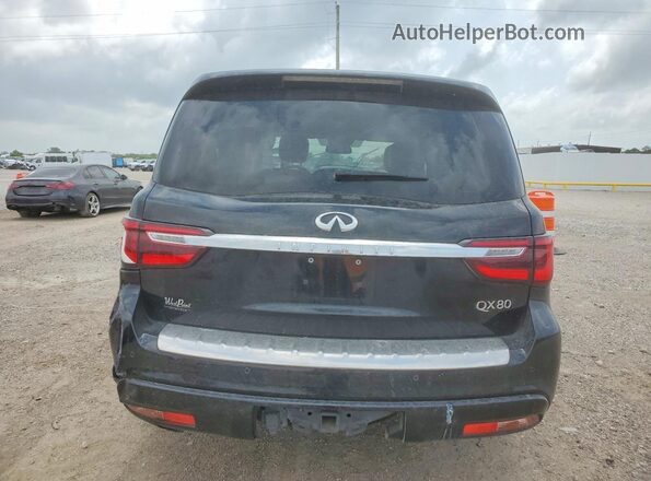 JN8AZ2NF4K9685982 2019 INFINITI QX80 Black Սալոնի դիմացի տեսք
