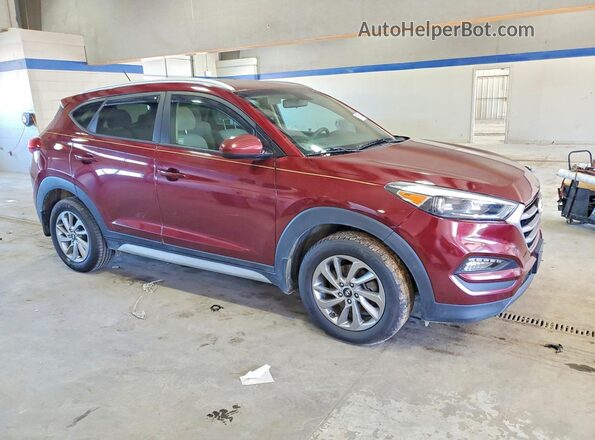 KM8J3CA49HU504495 2017 HYUNDAI TUCSON Red 