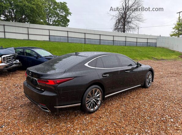 JTHD51GF1M5008943 2021 LEXUS LS500 Black წინა ხედი