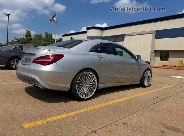 WDDSJ4EB1JN508060 2018 MERCEDES-BENZ CLA-CLASS Серебряный 