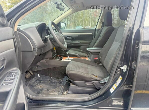 JA4AD2A3XJZ008823 2018 MITSUBISHI OUTLANDER Black Вид підкапотного простору