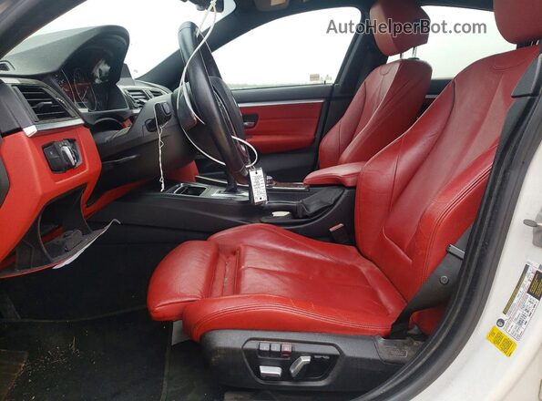 WBA4F7C55HG438075 2017 BMW 4 SERIES Белый Вид панели приборов