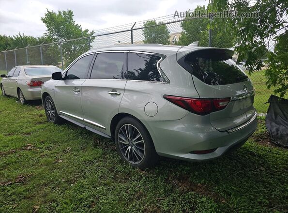 5N1DL0MMXJC513340 2018 INFINITI QX60 Silver Առջևի աջ