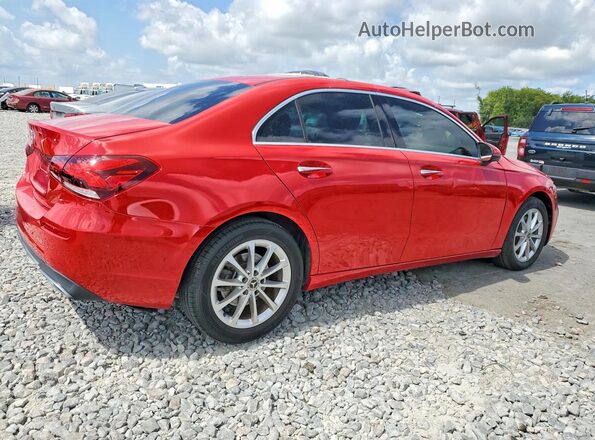 WDD3G4EB2KW022632 2019 MERCEDES-BENZ A Red 