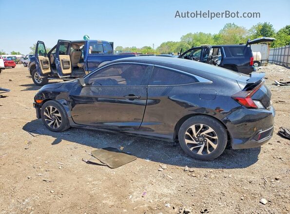 2HGFC4B55JH301475 2018 HONDA CIVIC Черный Задняя правая четверть