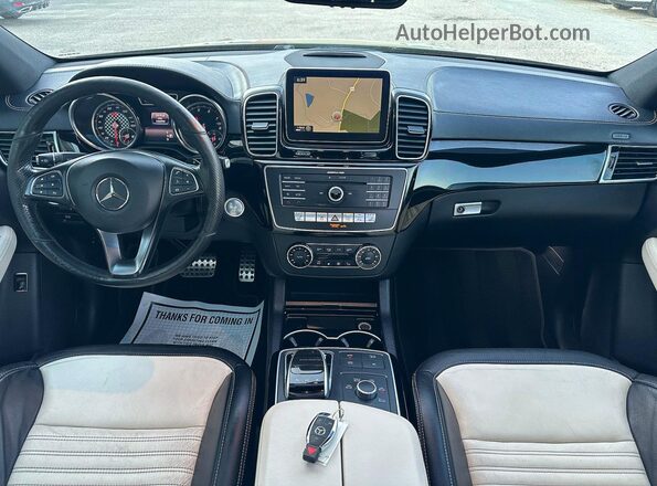 4JGED6EB6GA025301 2016 MERCEDES-BENZ GLE Черный Вид задних сидений