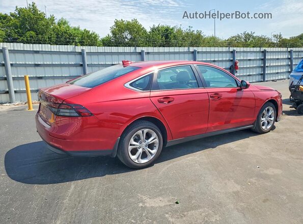 1HGCY1F24SA019752 2025 HONDA ACCORD Red Передня права чверть