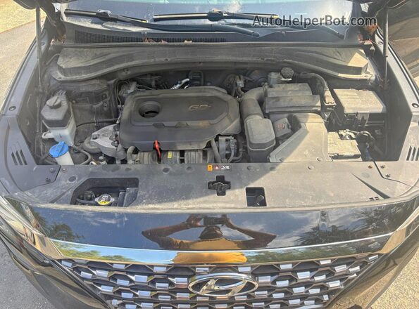 5NMS2CAD6KH085144 2019 HYUNDAI SANTA Black Vista del salpicadero