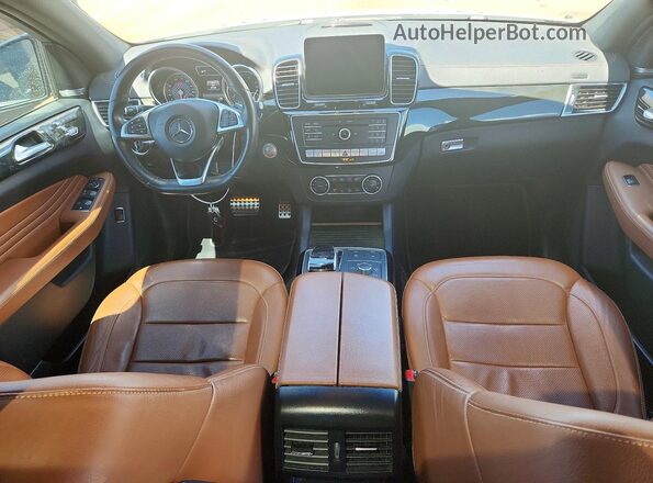4JGED6EB4HA061697 2017 MERCEDES-BENZ GLE White Widok zestawu wskaźników