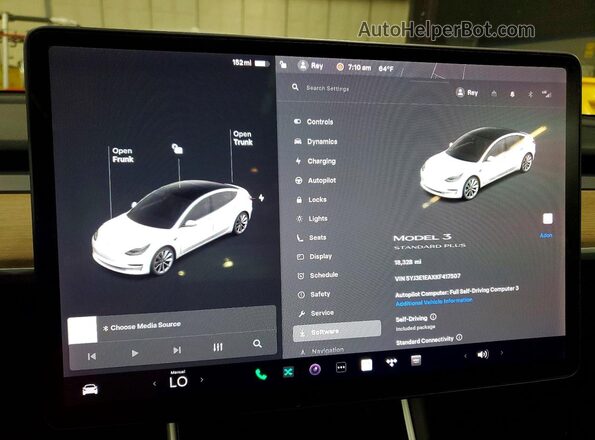 5YJ3E1EAXKF417507 2019 TESLA MODEL Белый 