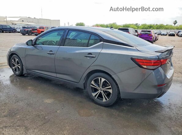 3N1AB8CV9MY220966 2021 NISSAN SENTRA Gray 