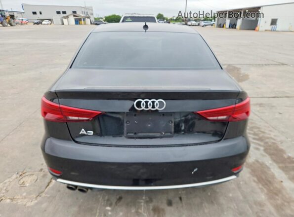 WAUAUGFF7K1009298 2019 AUDI A3 Black Вид салону спереду