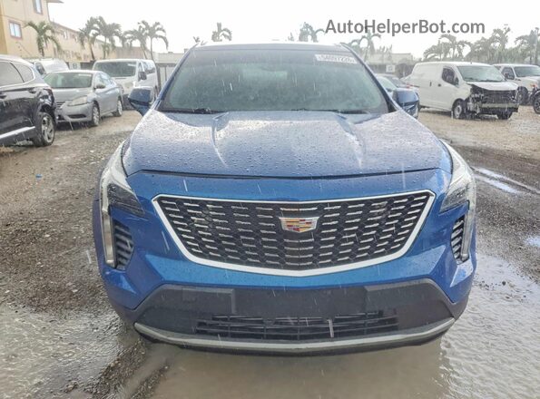1GYFZCR42KF196539 2019 CADILLAC XT4 Blue Rear view