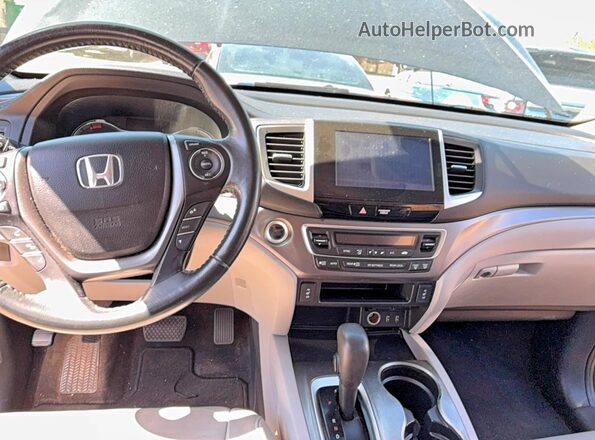 5FNYF5H50GB011087 2016 HONDA PILOT Черный Вид задних сидений