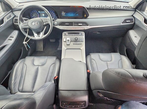 KM8R44HE5NU350366 2022 HYUNDAI PALISADE Gray Вид щитка приладів