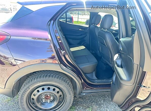 KL4MMBS22MB046577 2021 BUICK ENCORE Purple Front interior view