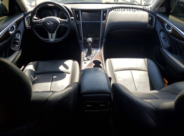 JN1EV7AR4JM440247 2018 INFINITI Q50 Black Սարքավորումների վահանակի տեսք