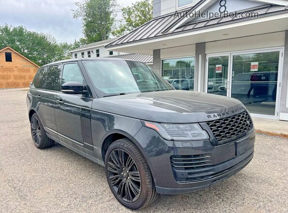 SALGS2RU2MA434021 2021 LAND ROVER RANGE Gray Հետևի ձախ